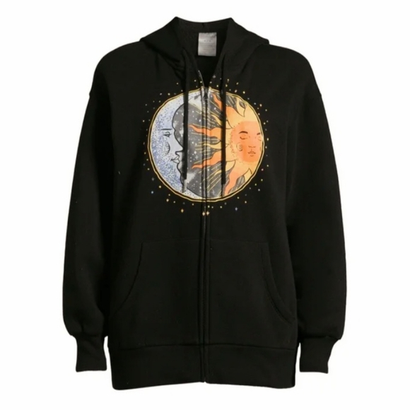 Sun moon hoodie - Picture 3 of 6